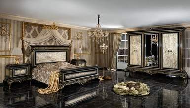 Lüks Sadrazam Klasik Yatak Odası