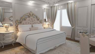 Lüks Algartos Klasik Yatak Odası