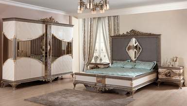 Lüks Lotusa Klasik Yatak Odası