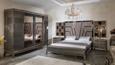 Lüks Lavena Art Deco Yatak Odası