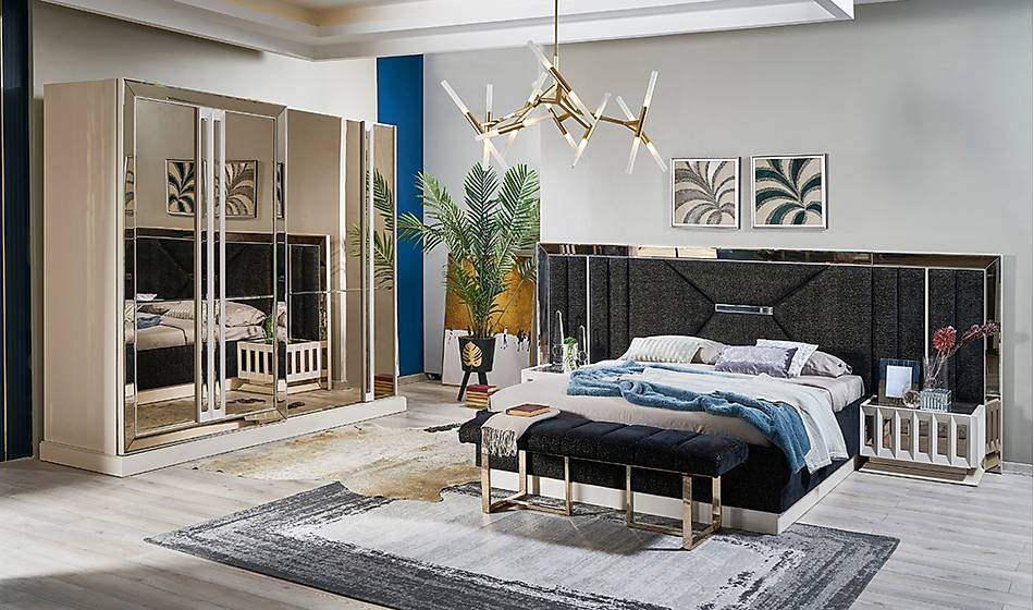 Luxe Luxury Bazalı Yatak Odası