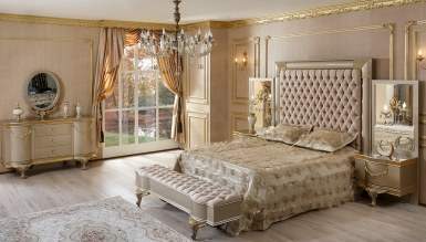 Lüks Zepin Klasik Yatak Odası