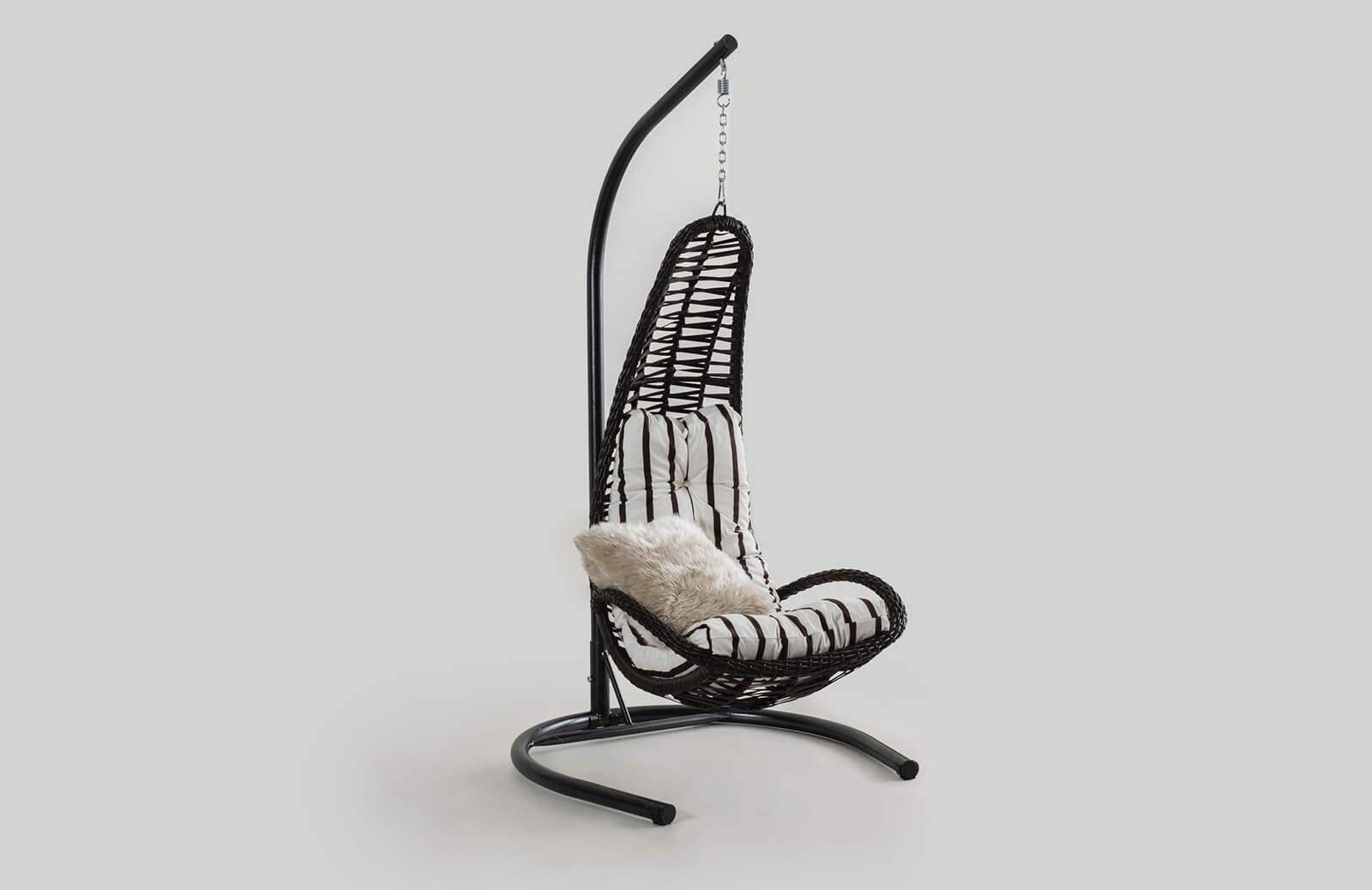 Rattan Bahçe - Balkon Salıncağı - Zebra Minder CV-01 Salıncak