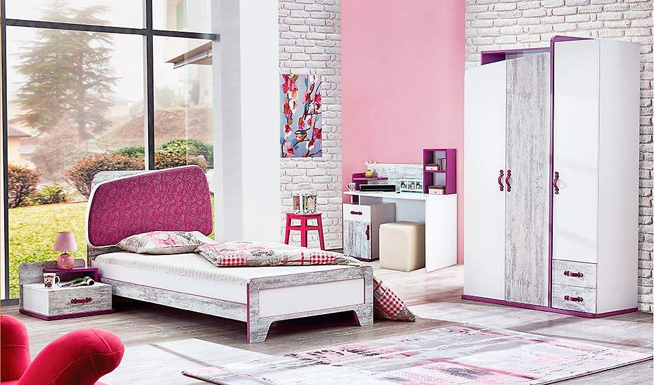 Trend Pembe Genç Odası