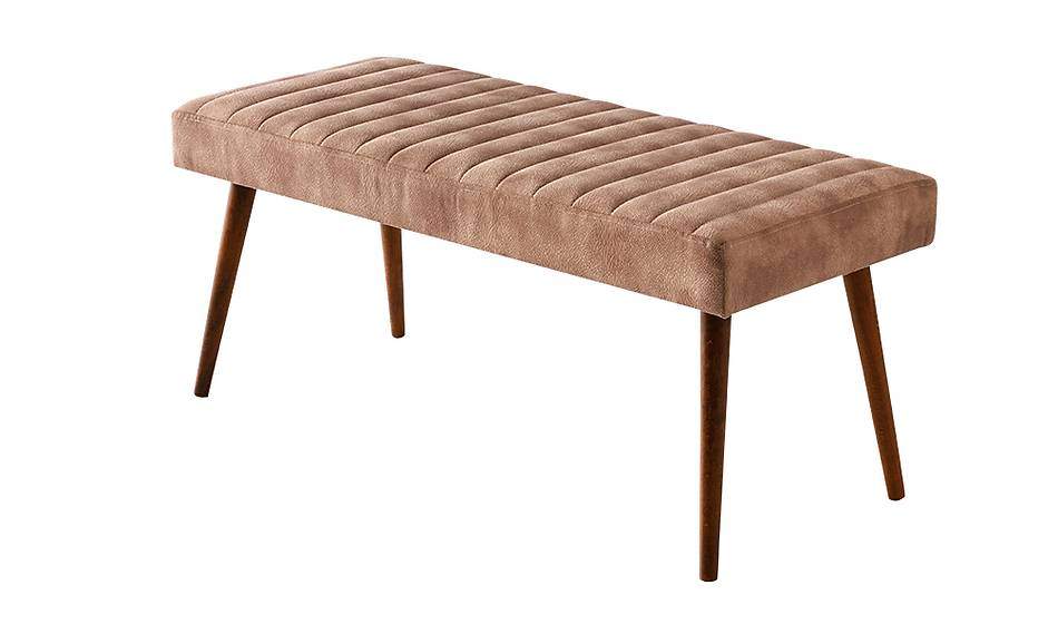 Modern Bench Kahve Ceviz - 95 cm