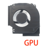 HP Victus 16-R TPN-C169 DC12V MG75091V1-C190-S9A MG75091V1-C180-S9A N44738-001 N44742-001 7J2350 7J2360 GPU FAN