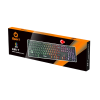 Qpart GM17  Oyuncu Işıklı Klavye Rainbow