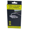 GABBLE GAB-TY301 ÇEVİRİCİ TYPE-C TO 3 IN 1 HDMI