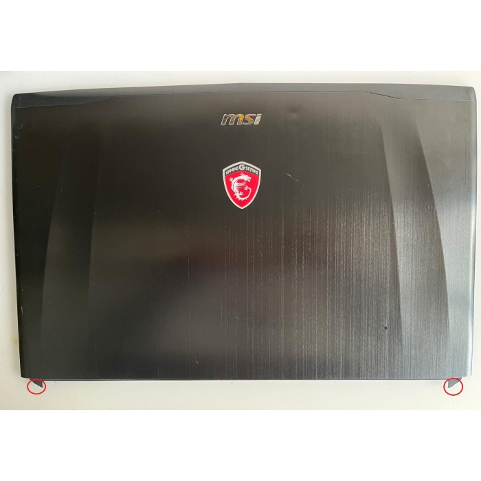 MSI GE72 2QD APACHE COVER MS-1791 MS-1792 ARKA KAPAK 307791A212Y311 307791A223Y311 307791C411Y31 E2P-7910412-Y31 7910115-Y31 307791A216Y311