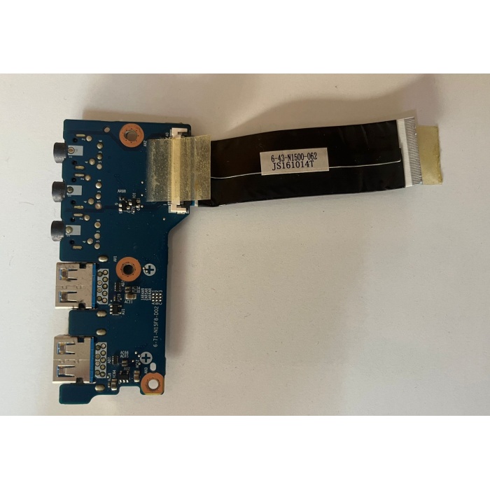 Casper Excalibur G500 G5K G500 Usb Audio Jack Board 6-71-N15F8-D02  6-43-N1500-062