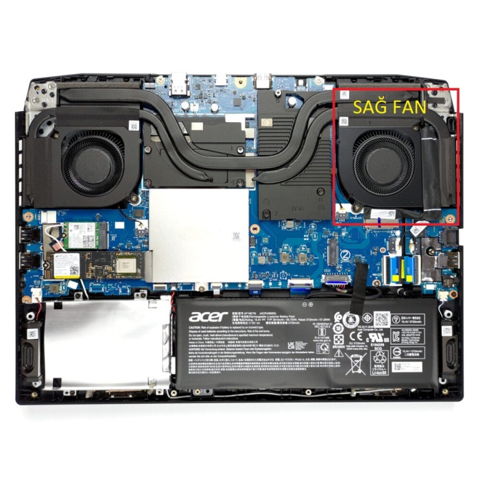 Acer nitro 5 N22C1 AN515-58 N20C11 PH317-55 PH315-55 PH317-56 AN515-46 AN515-58-51R3 CPU Fan