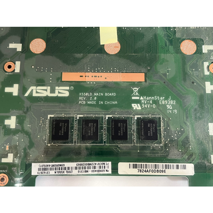 Orjinal Asus X550LN Anakart 840M Ekran Kartlı İ5. 4.Nesil