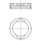 PISTON + SEGMAN STD 70.80 MM  FIAT   PALIO ALBEA DOBLO 1.2 8V  