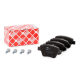 ARKA FREN BALATASI LEON CADDY OCTAVIA 1,4TSI     1,6     1,8TSI     1,9TDI     2,0 09     04>
