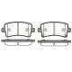 ARKA FREN DISK BALATA W5A 24421  OPEL   INSIGNIA ALL MODEL 08--  ‘’ 17-18 İNC JANT ‘’