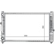 SU RADYATORU,MEKANIK-MANUEL VW PASSAT 97-05  AUDI A4 95-01  A6 98-05  SKODA SUPERB 02-08 