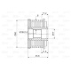 ALTERNATOR KASNAGI MERCEDES  C 200 220 E200 220 