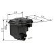 MAZOT FİLTRESİ  FORD   FOCUS 1.6TDCİ 04- FİESTA 1.6TDCİ 01-12  PEUGEOT  206-207-307-308-407   CITROEN  C3-C4  