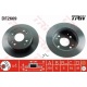 FREN DISKI ARKA DUZ 260-4 -(HONDA   ACCORD 90>98     ROVER   600 93>99   