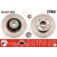 FREN DISKI ARKA DUZ 280 MM-(RENAULT  TRAFIC 2 03>13 1.9 DCI-2.0-2.5 DCI    OPEL   VIVARO 1.9 DCI-2.0  