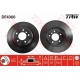 FREN DISKI ARKA DUZ 320MM BMW  5SERI 03- 