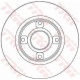 FREN DISKI ARKA DUZ 249 MM  PEUGEOT   307     CITROEN   C4 1.4 1.6 2.0  