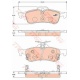 BALATA FREN ARKA-(TOYOTA  YARIS 06>11 1.5 HYBRID 12>  FRANSA MONTAJ     HONDA  CIVIC 1.4 12>>    1.6 ID-TEC 13>>