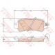 FREN BALATASI ARKA MAZDA  CX-5 2.0 AWD 2.0 2.5 AWD 2.2 D 2.2 D AWD 11- 