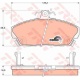 BALATA FREN ON-(HONDA  CIVIC 01>06   EURO-CIVIC 96>00   ROVER-25 ROVER-45 00>06   ROVER-200 ROVER-400 90>00  