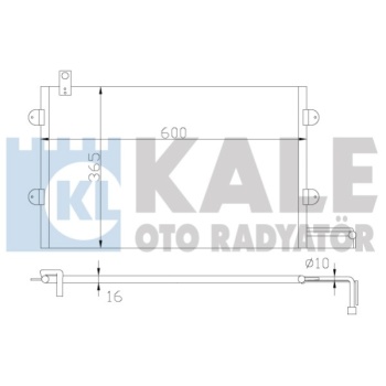 KLIMA RADYATORU KONDENSER VW  GOLF 3     CABRIO     5ARIANT     VENTO  1.6     1.8     1.9 TDI     2.0 GTI     2.8 5R6 93=>99  