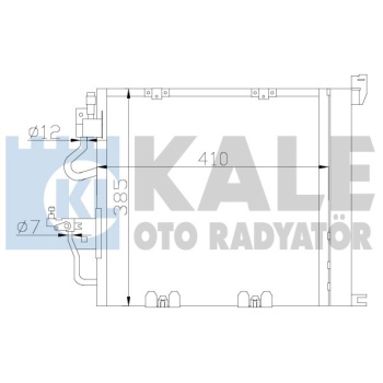 KONDENSER OPEL   ZAFIRA B A05 ASTRA H L48  