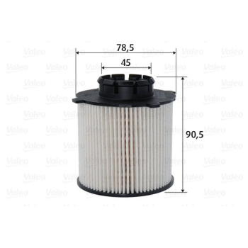 YAKIT FILTRESI MAZOT (OPEL ASTRAJ 1.3CDT 2.0CDTI 09- ASTRA G 1.7CDT 11- CHEVROLET CRUZE 2.0CDI 10- 