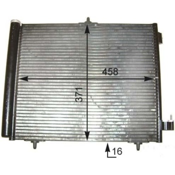 KLIMA RADYATORU-(CITROEN  C2     C3     C3 PLURIEL  