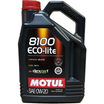 MOTUL 8100 ECO LİTE 0W20 MOTOR YAĞI 5L