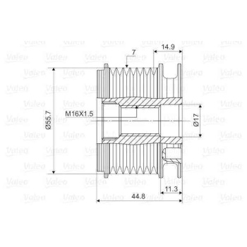 ALTERNATOR KASNAGI MERCEDES C SERISI C180 C200 C230 C160 E200 SLK200 VIANO SPRINTER 02- 