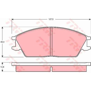 BALATA FREN ON-(HYUNDAI  EXCEL 90>95  