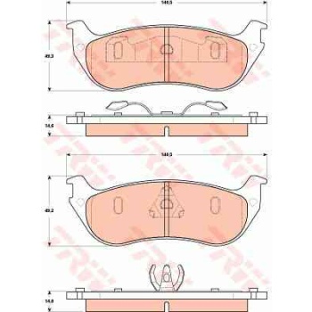 FREN BALATASI ARKA  FORD   EXPLORER   4.0 56 00-02 