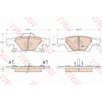 FREN BALATASI ARKA  JEEP   GRAND CHEROKEE 4 3.6 56 10-  