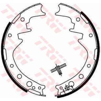 BALATA FREN PABUC ARKA-(TOYOTA  HILUX 84>89   HIACE 83>89  