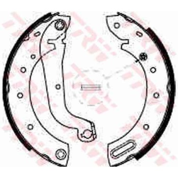 BALATA FREN PABUC ARKA-(NISSAN  VANETTA 97>08   TERRANO 96>> 4WD  
