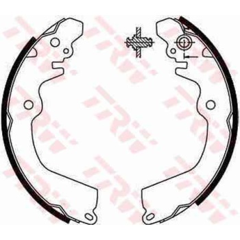 BALATA FREN PABUC ARKA-(MITSUBISHI  CARISMA 96>00 1.8-1.9TD   