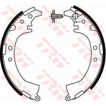 BALATA FREN PABUC ARKA-(DAIHATSU  TERIOS 97>11   TOYOTA  RAV4 96>05  