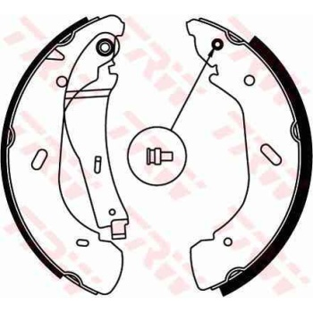 ARKA PABUÇLU BALATA  FORD   TRANSİT V184 01-  
