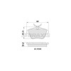 ARKA FREN BALATASI ALFA 156 TUM MODELLER ALFA 166 TUM MODELLER 98- - BRAXIS AA0166