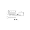ARKA FREN BALATASI MAZDA 626 FS 2.0 92 --97 - BRAXIS AA0335