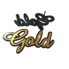 15895 Gold Plastik Amblemi 0014623 Montaj C-380 - PY-15895