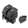 CAM KALDIRMA ANAHTARI ÖN SOL SIYAH RENAULT MEGANE II - SGM-500116