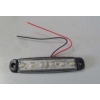 12V DEKORATIF PARMAK LAMBA 6 LEDLI BEYAZ UNIVERSAL - TAS.004B-12V