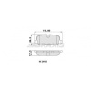 ARKA FREN BALATASI RANGE ROVER III LM 4.2-4.4 05-02--- SPORT 2.7TDVM 4.2-4.4 02-05--- DISCOVERY III - BRAXIS AA0216