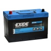 AKU 12V 95 AH 650A DUAL  Flat-Press integ BLUE LIGHT D31 306×173×222 MARINE SULU - EXIDE ER450